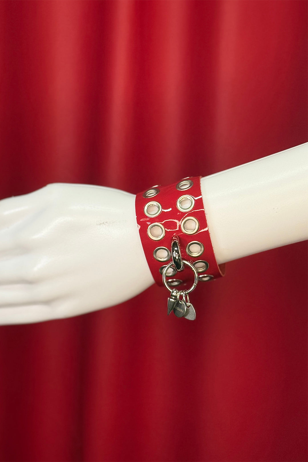 Red Leather Bracelet