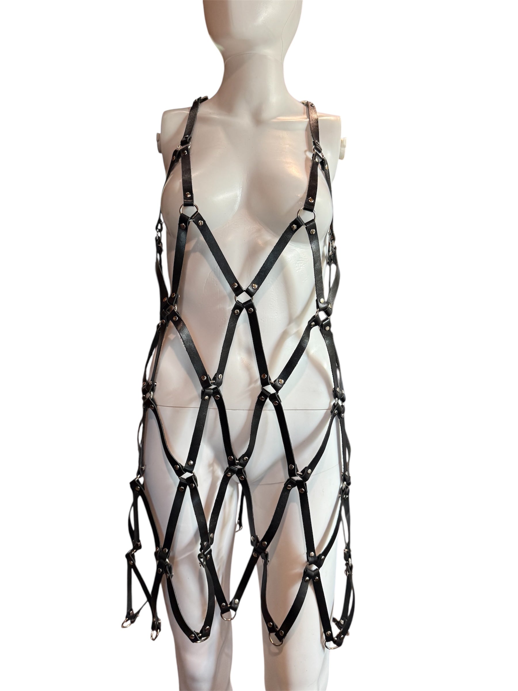 LeatherChain Dress