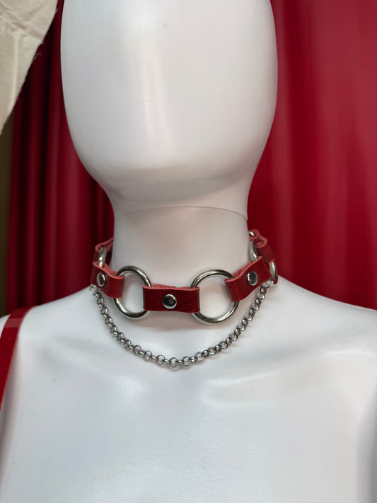 Red Custom Choker