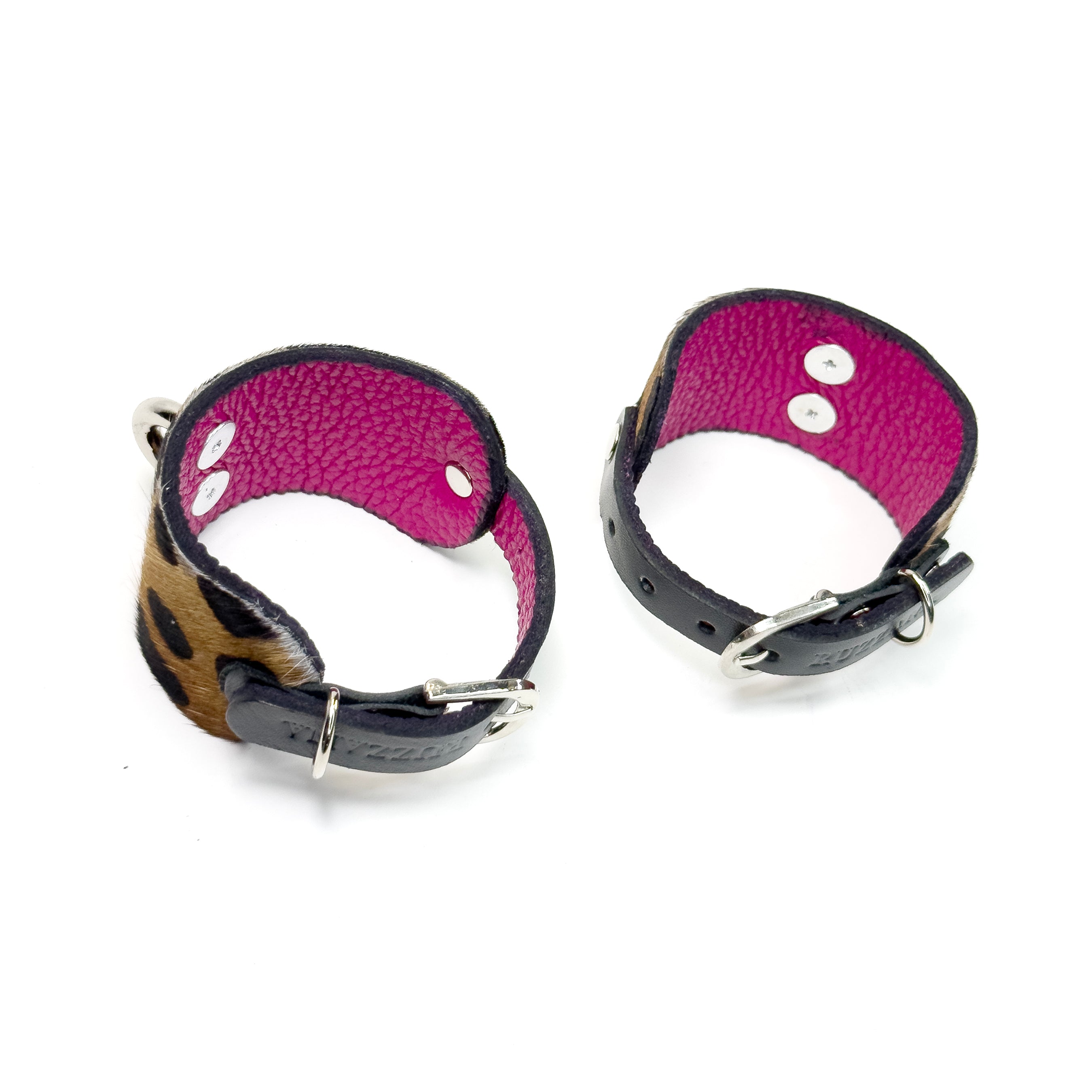 Rhea in Magenta Cuffs