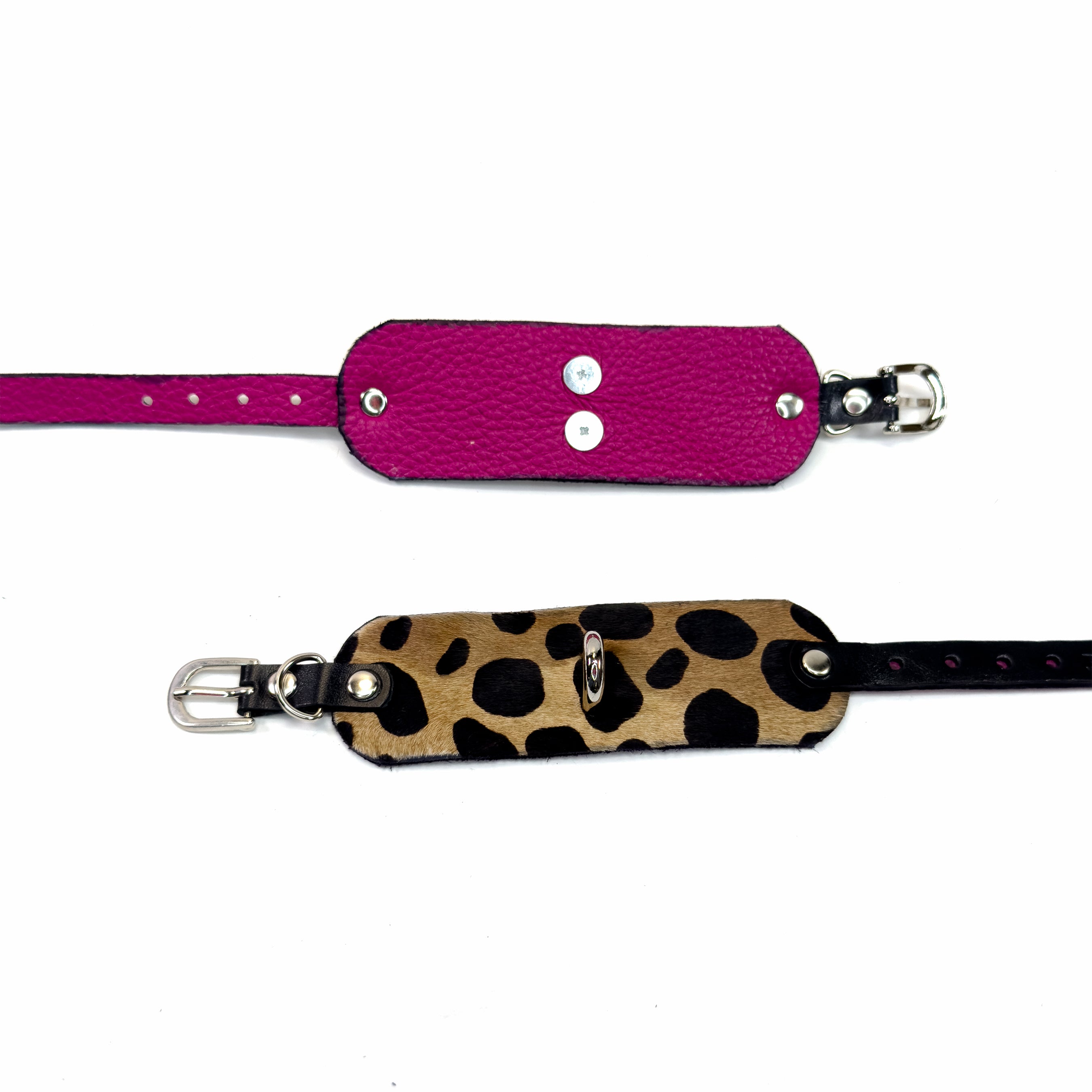 Rhea in Magenta Cuffs