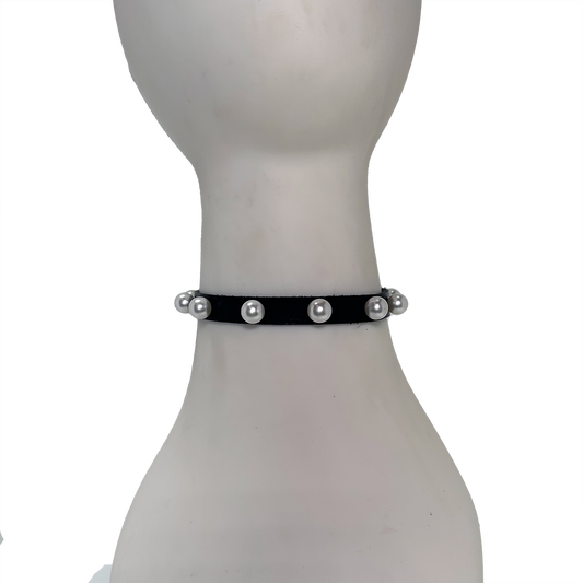 Audrey Faux Pearl Choker