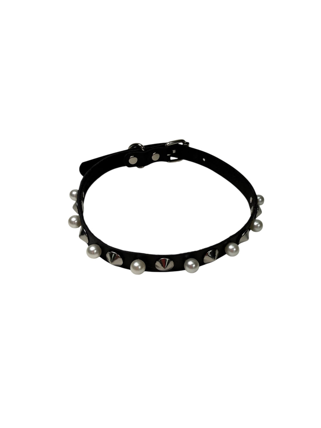 Farida Leather Choker