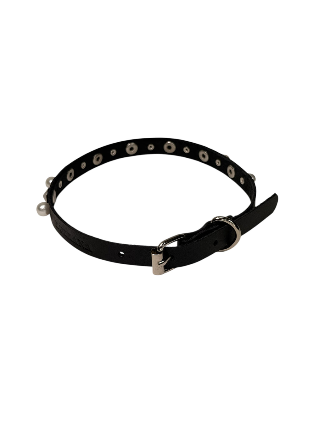 Farida Leather Choker