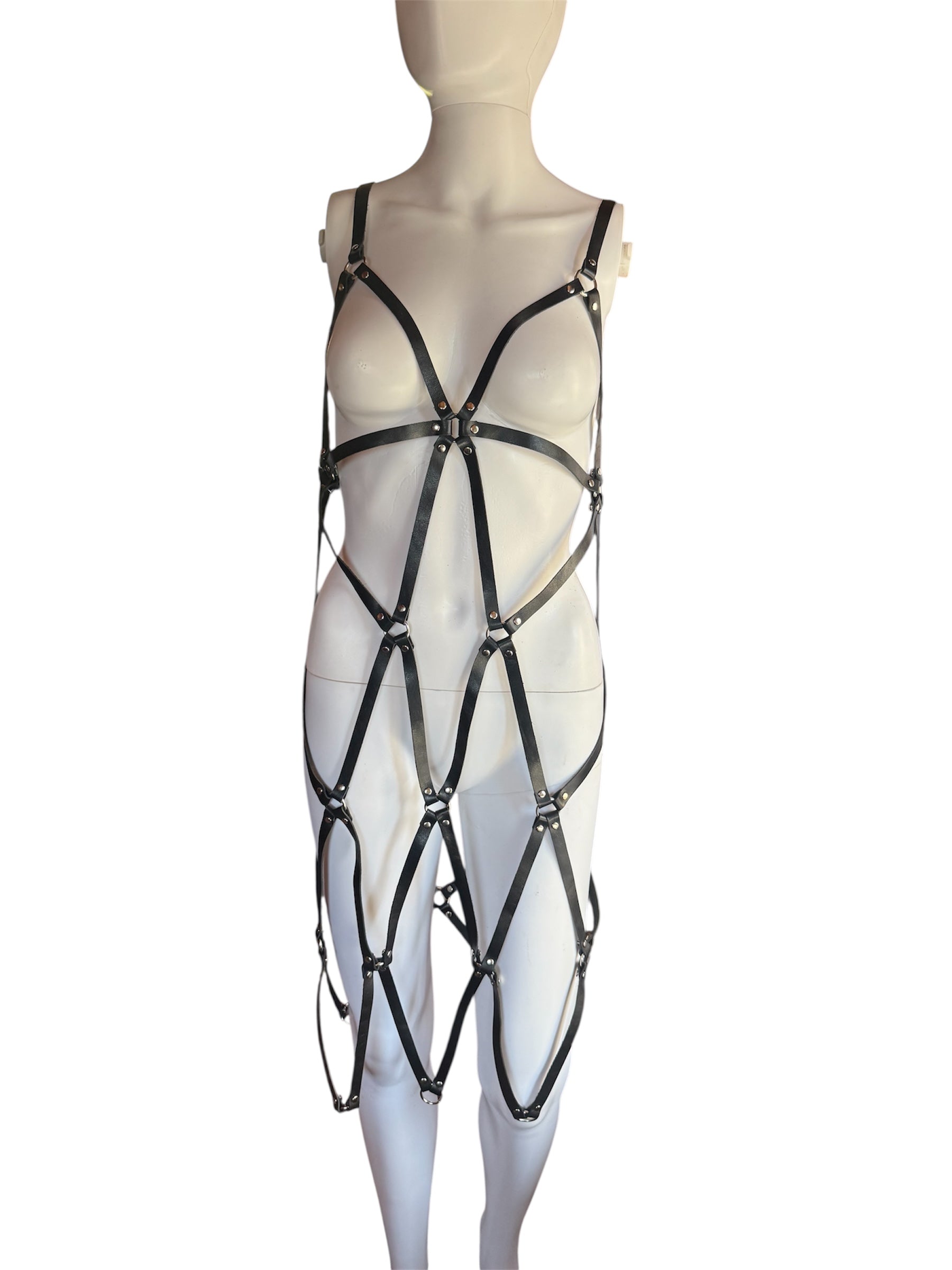 LeatherChain Dress