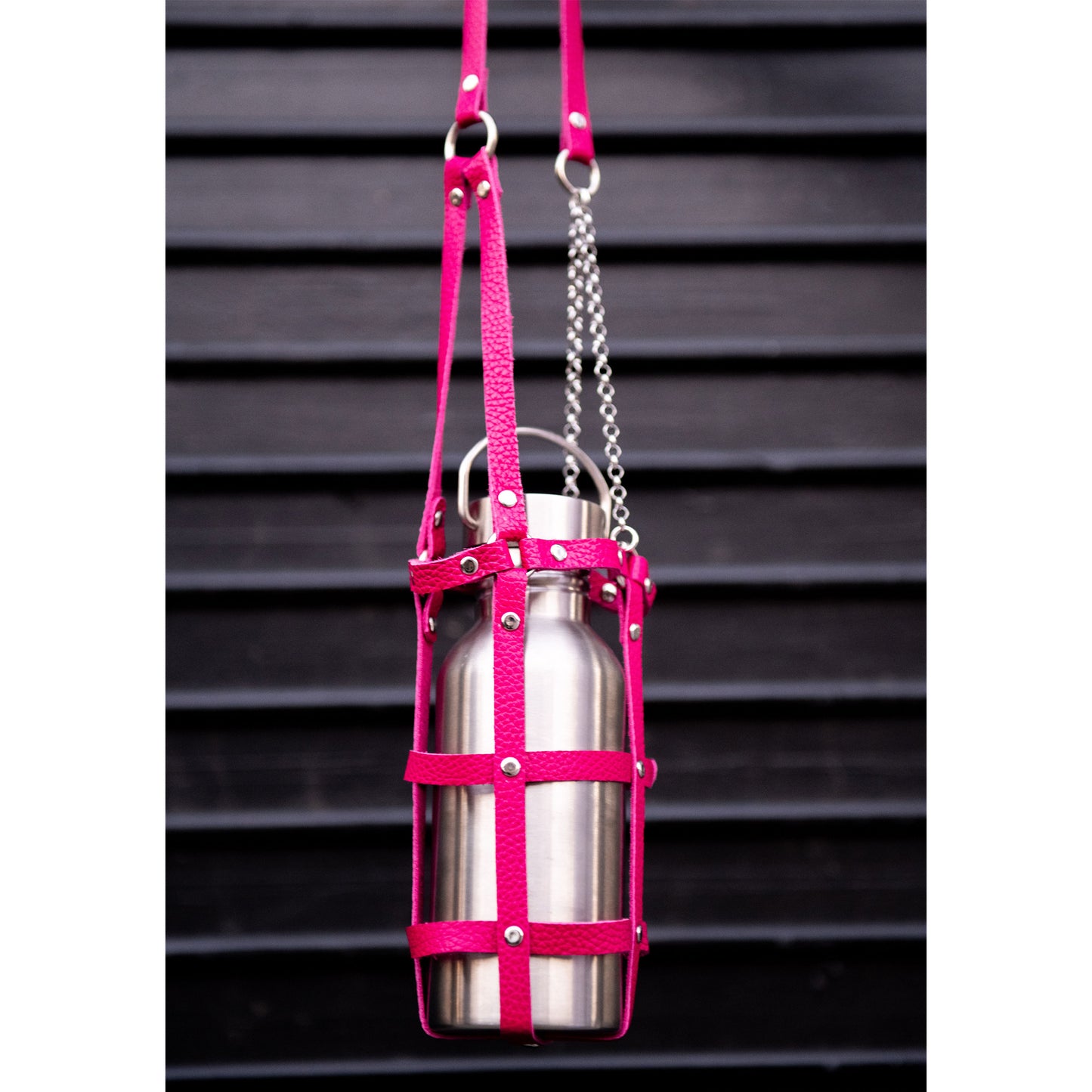 Water Bottle Harness in Pink