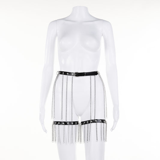 Beatrix Skirt-Belt with Suspenders